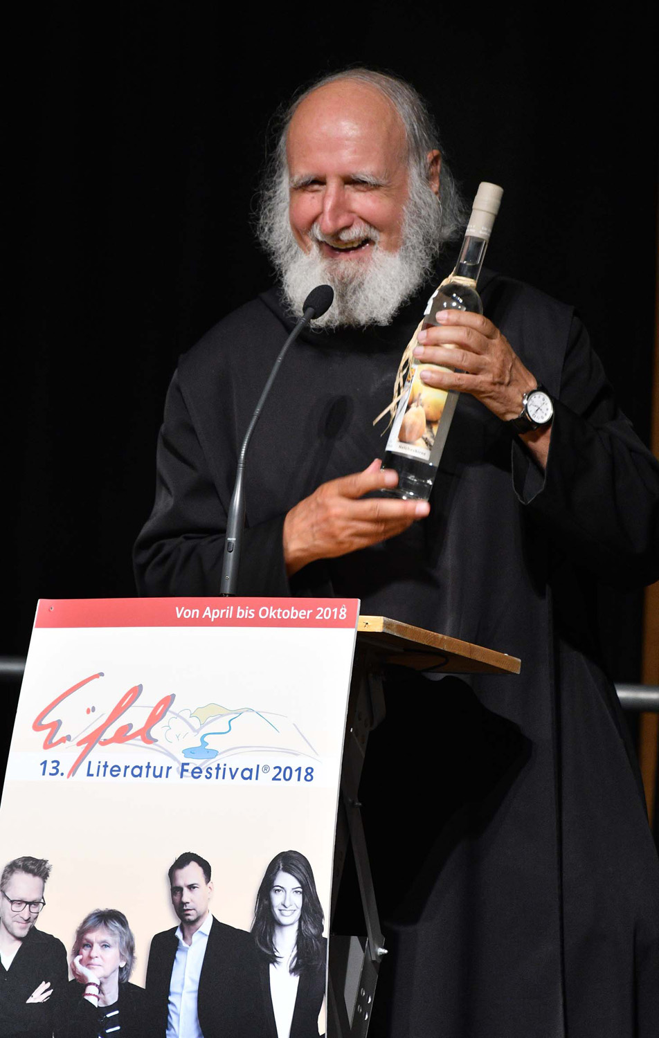 Pater Anselm Grün am 7. September 2018 in Bitburg