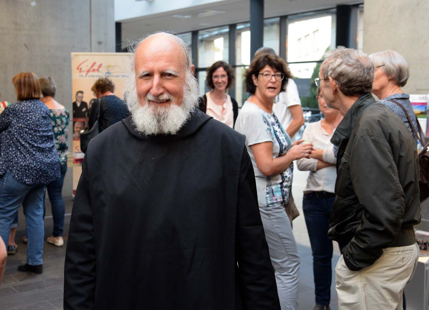 Pater Anselm Grün am 7. September 2018 in Bitburg