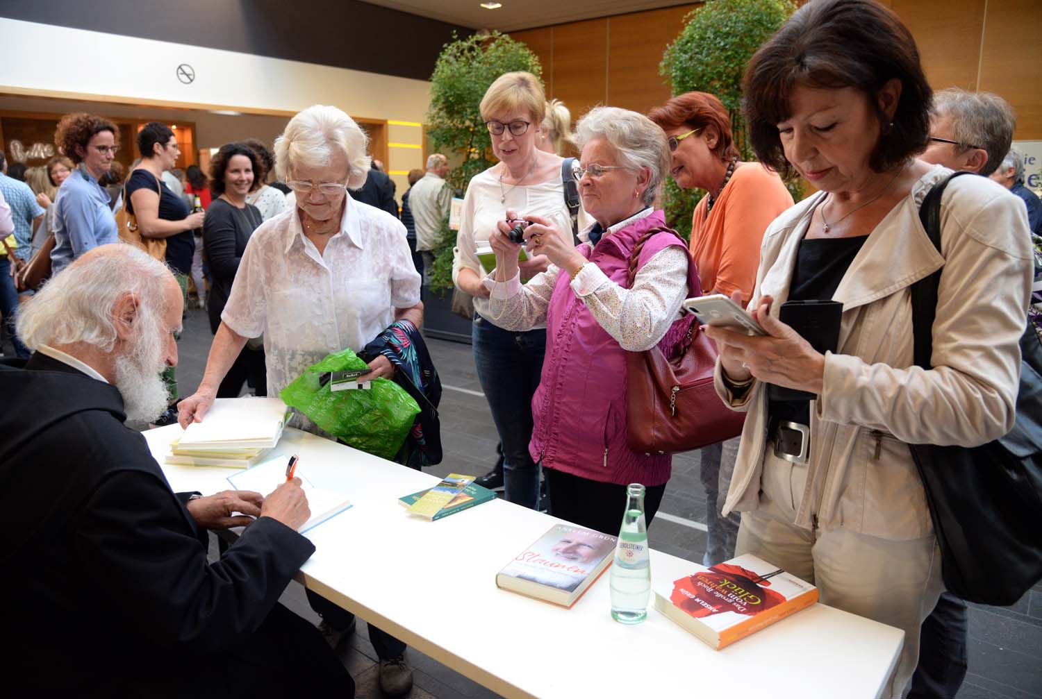 Pater Anselm Grün am 7. September 2018 in Bitburg