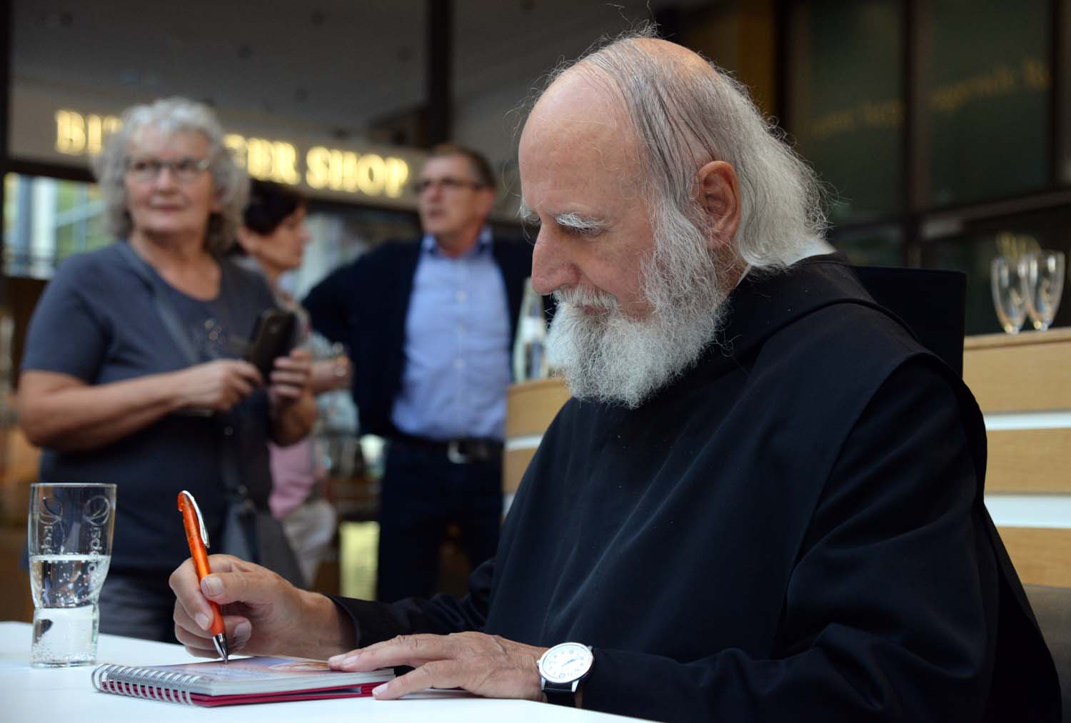 Pater Anselm Grün am 7. September 2018 in Bitburg