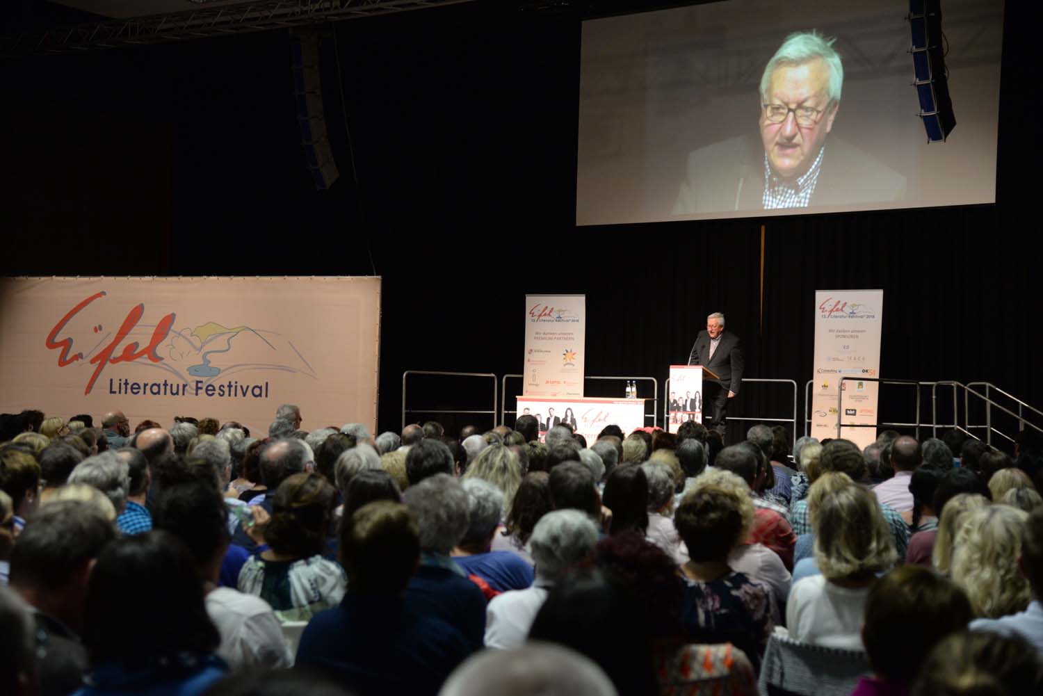 Pater Anselm Grün am 7. September 2018 in Bitburg