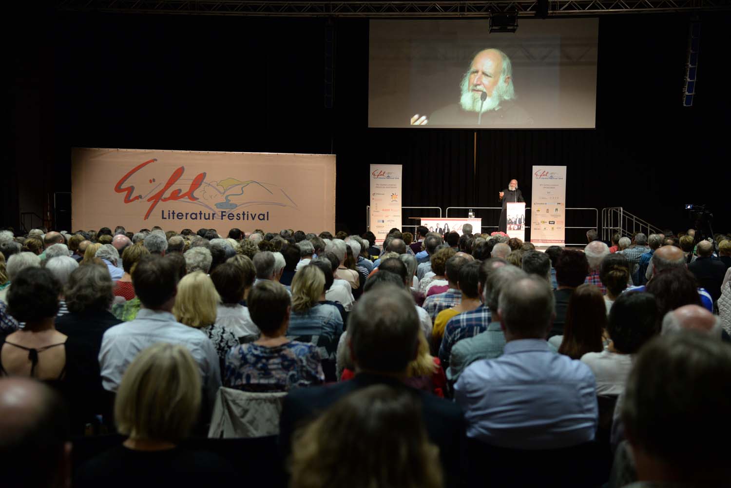 Pater Anselm Grün am 7. September 2018 in Bitburg