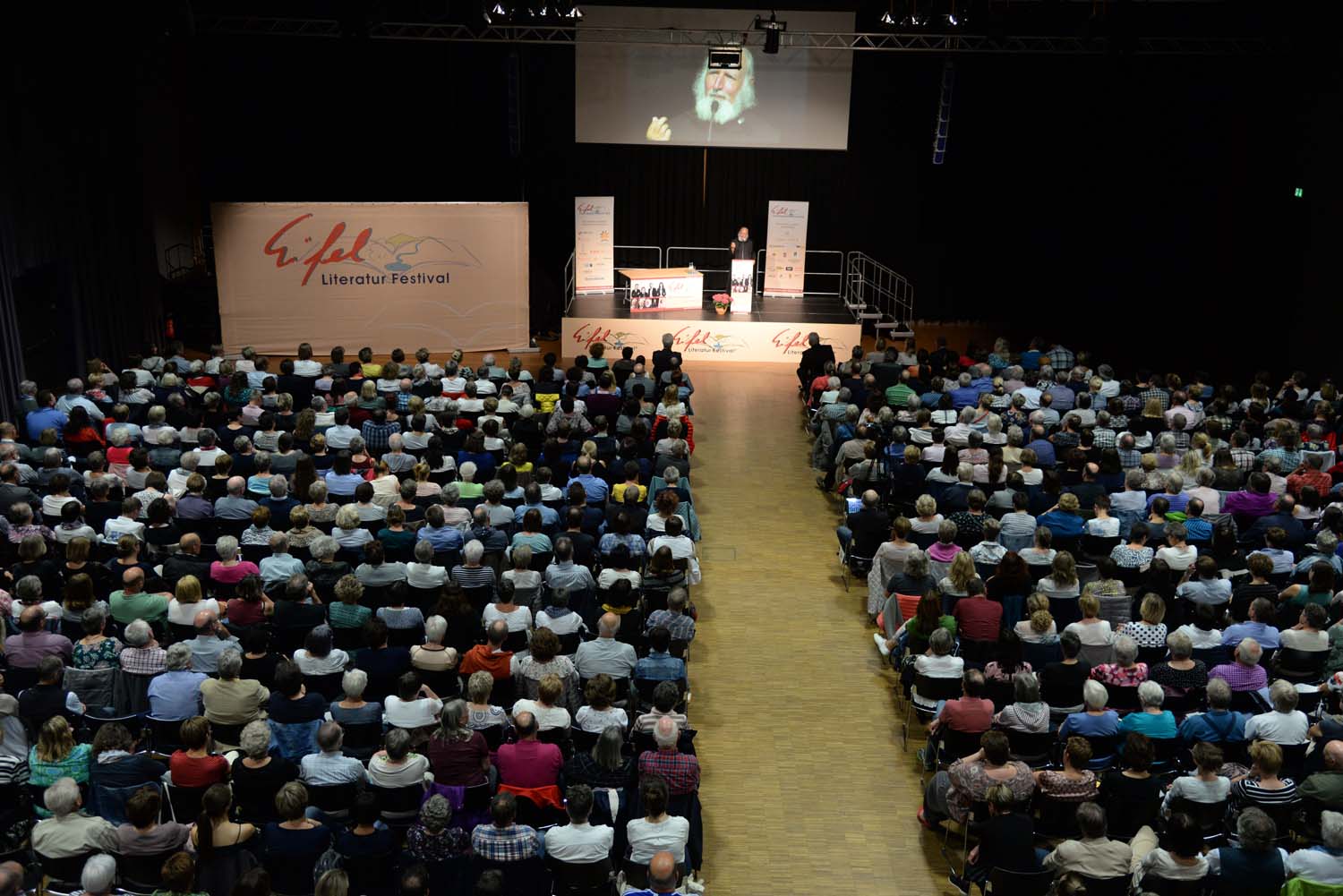 Pater Anselm Grün am 7. September 2018 in Bitburg
