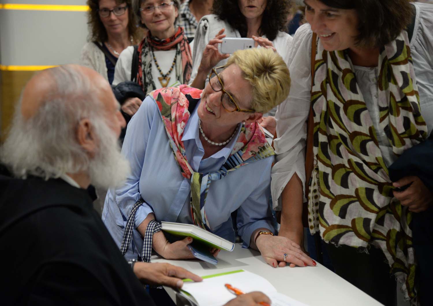 Pater Anselm Grün am 7. September 2018 in Bitburg