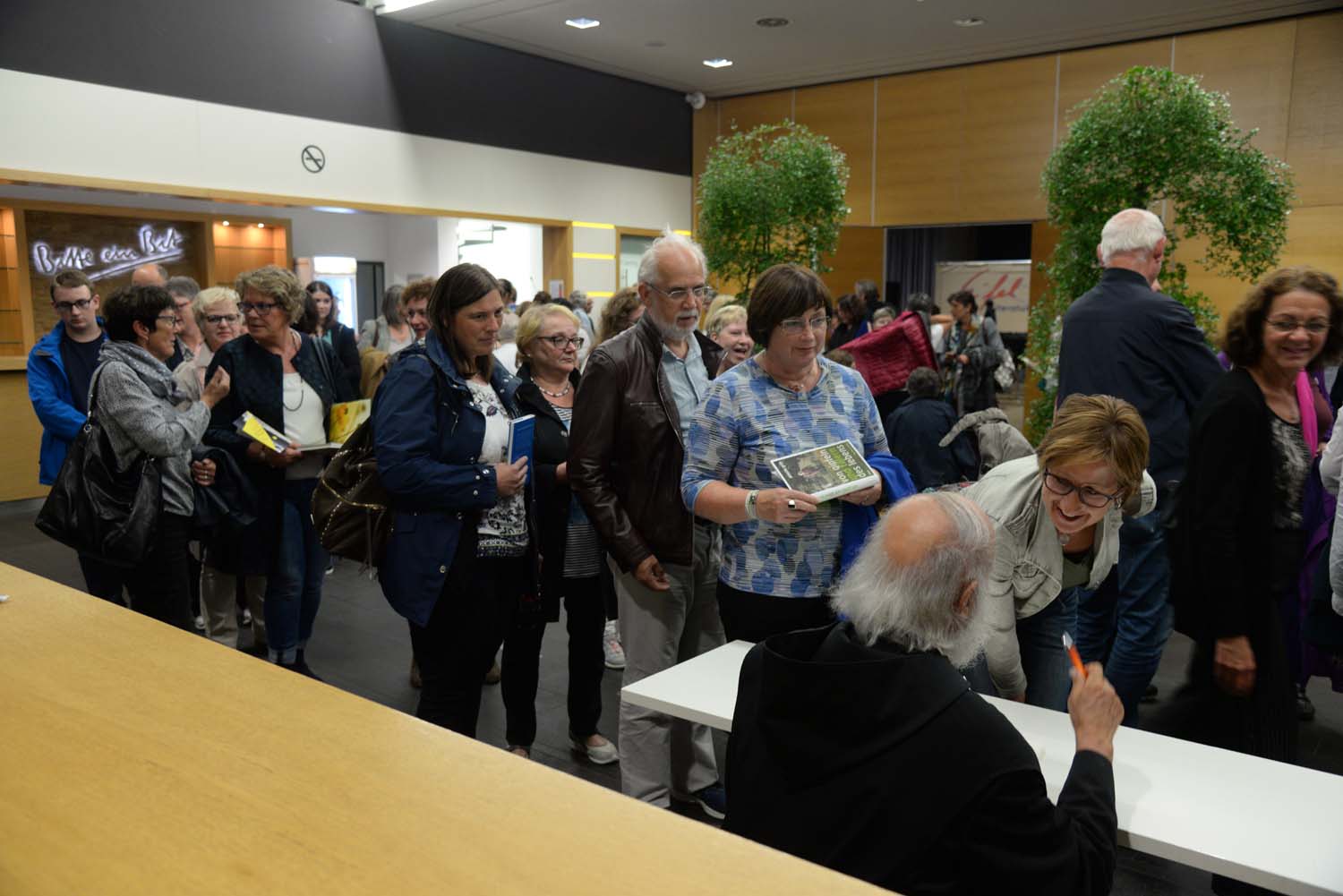 Pater Anselm Grün am 7. September 2018 in Bitburg