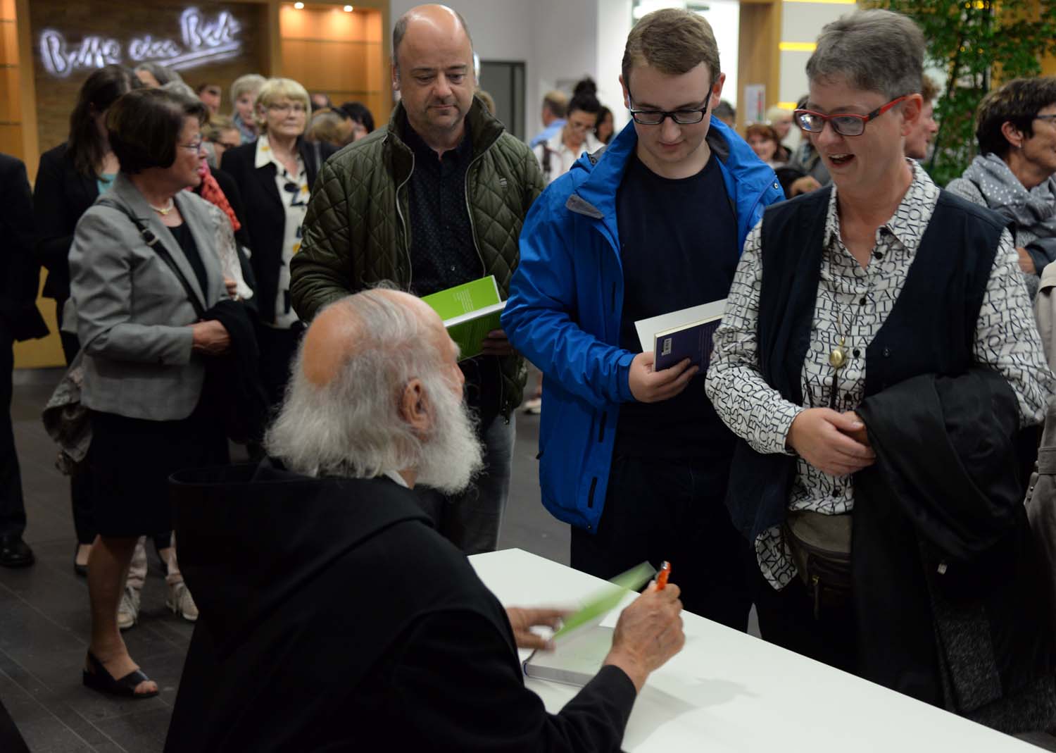 Pater Anselm Grün am 7. September 2018 in Bitburg