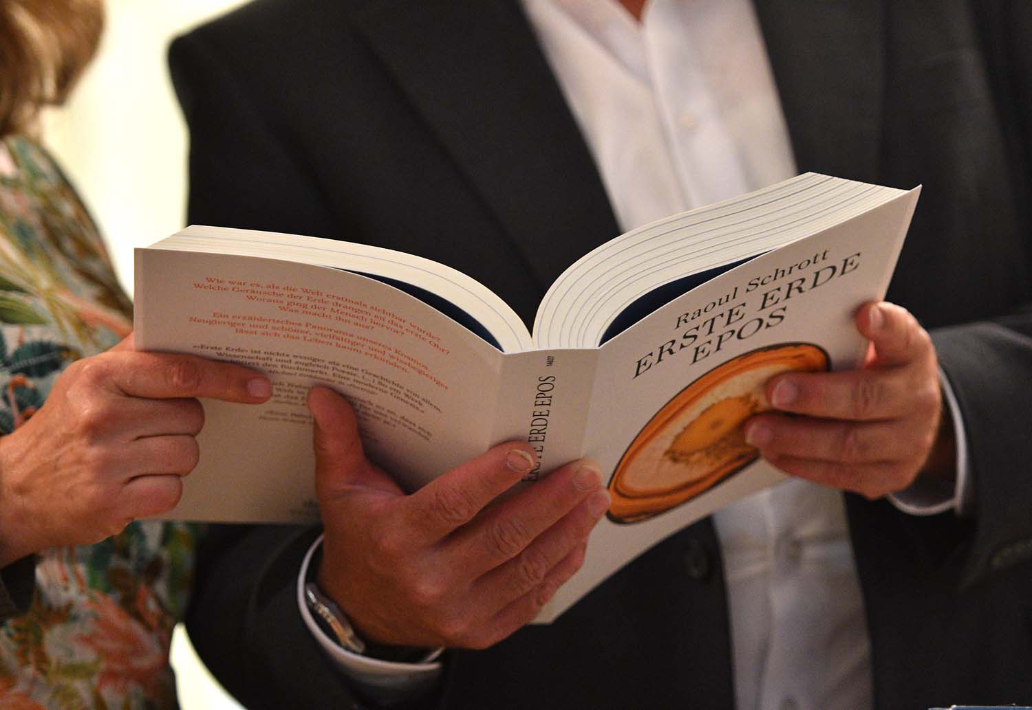 Raoul Schrott am 14. September 2018 in Bitburg