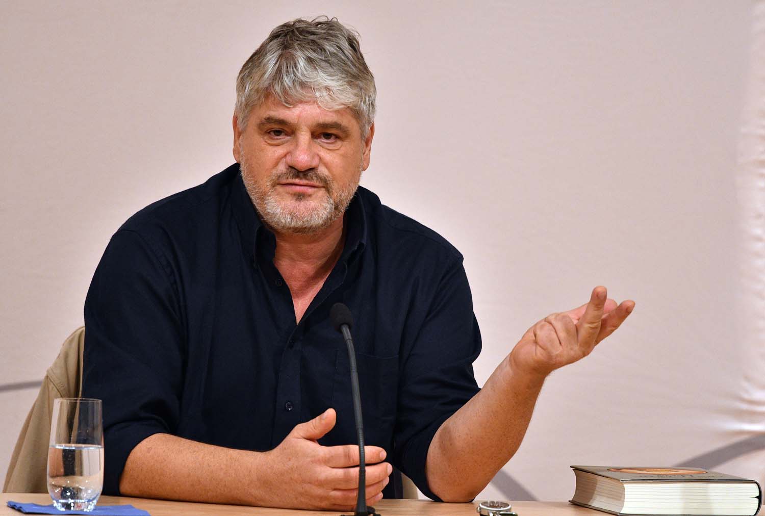 Raoul Schrott am 14. September 2018 in Bitburg