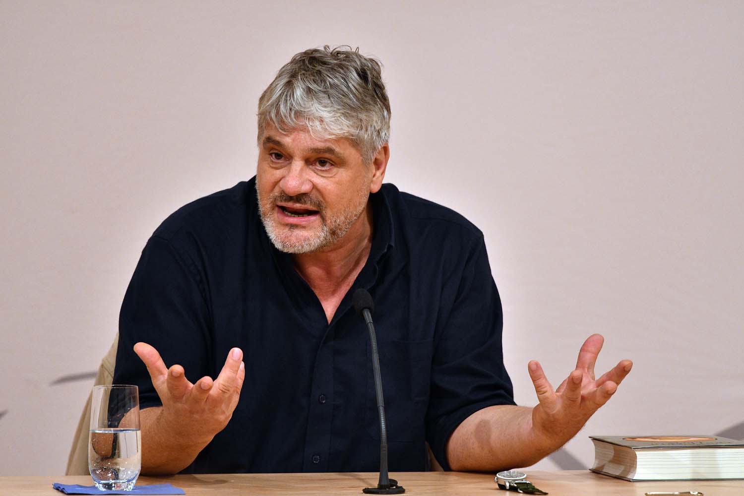 Raoul Schrott am 14. September 2018 in Bitburg