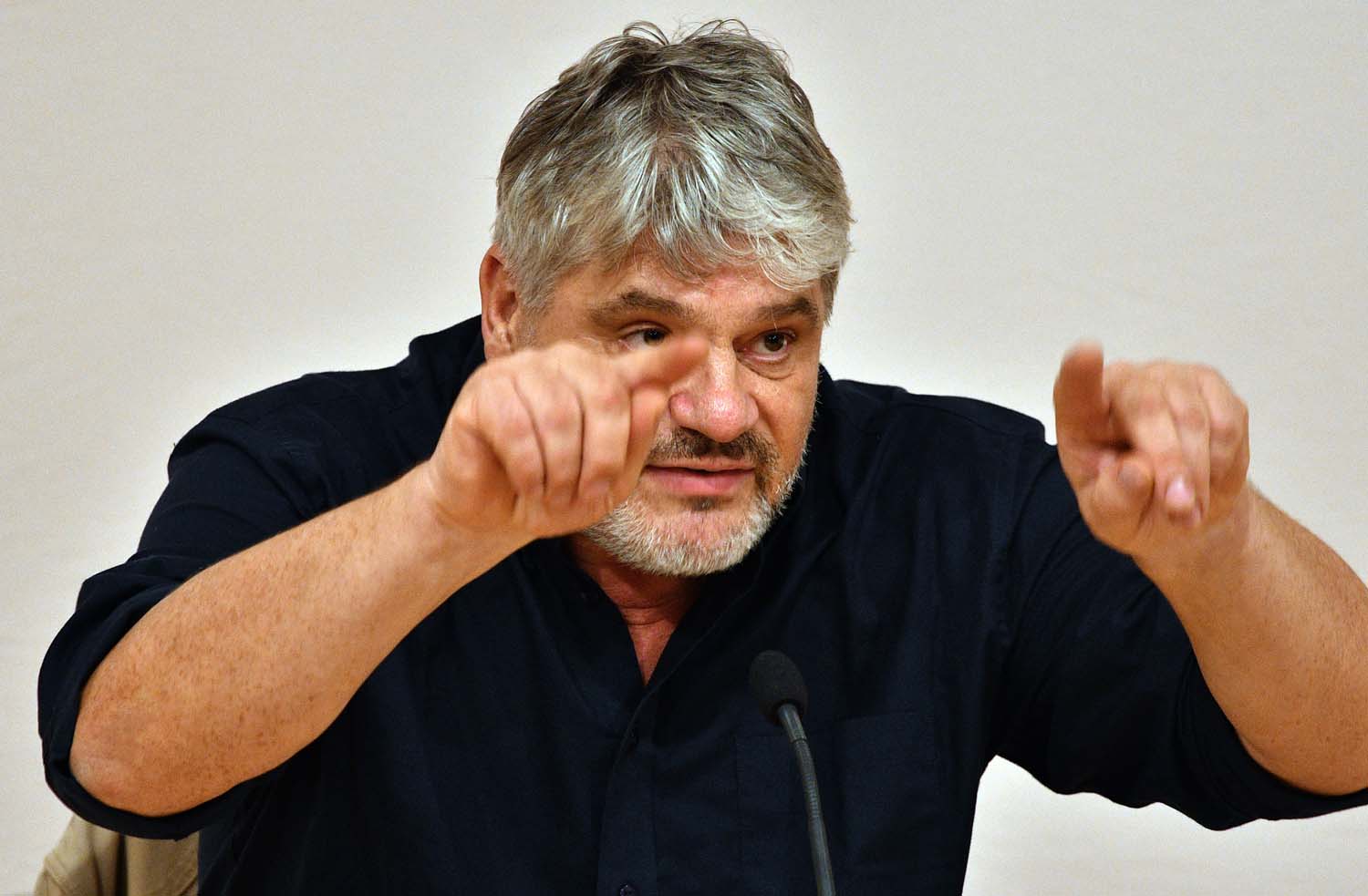 Raoul Schrott am 14. September 2018 in Bitburg