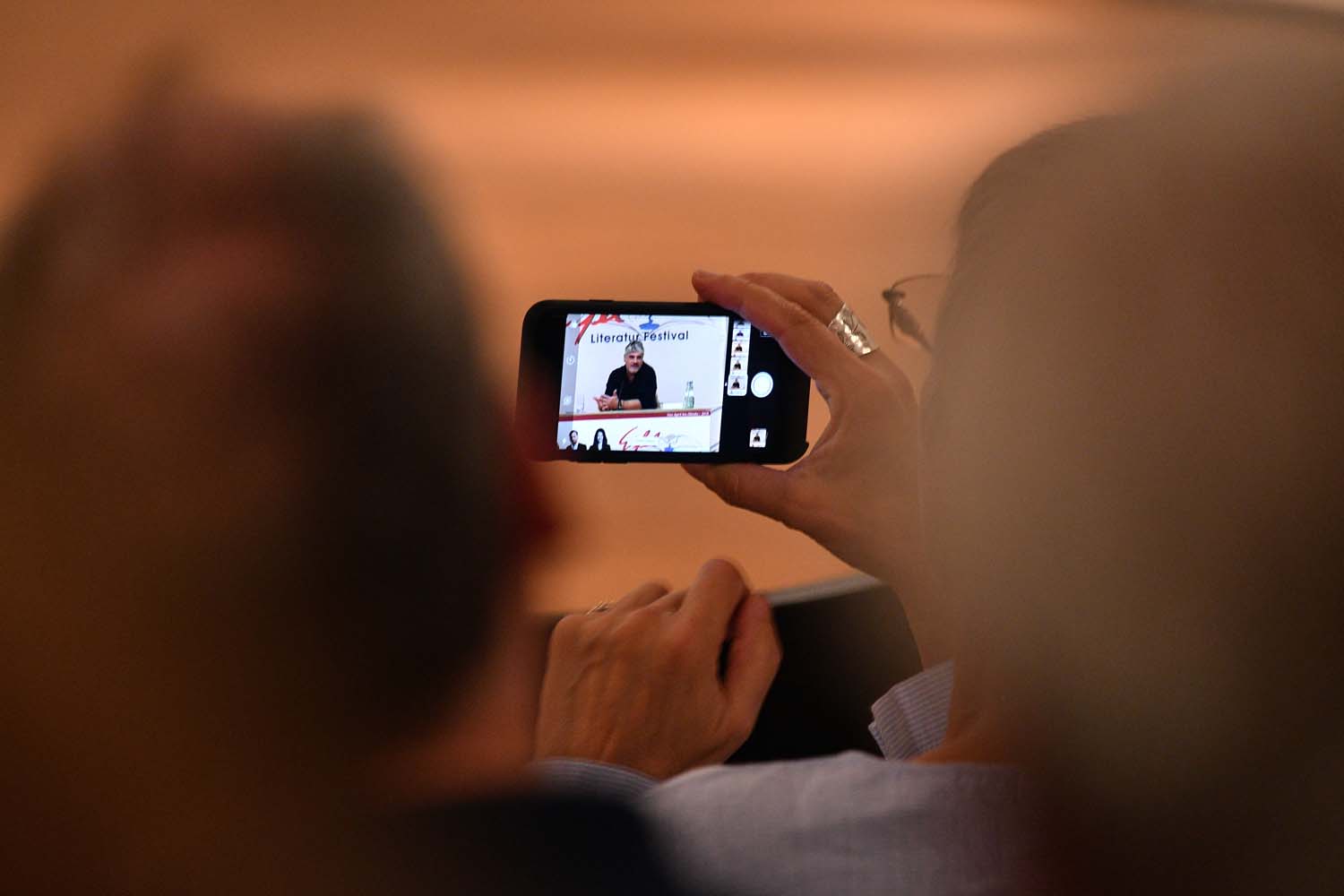 Raoul Schrott am 14. September 2018 in Bitburg