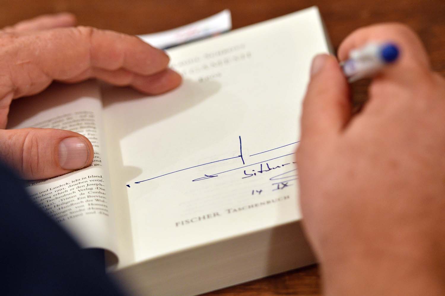 Raoul Schrott am 14. September 2018 in Bitburg