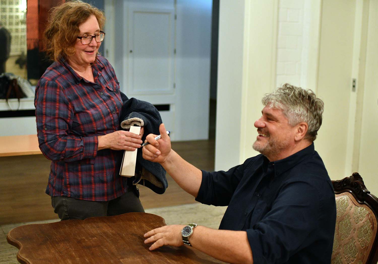 Raoul Schrott am 14. September 2018 in Bitburg