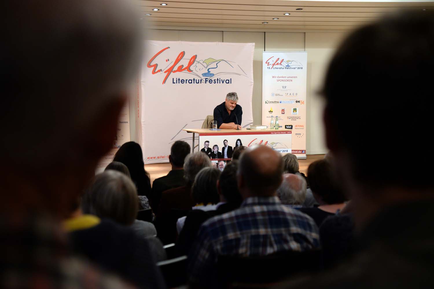 Raoul Schrott am 14. September 2018 in Bitburg