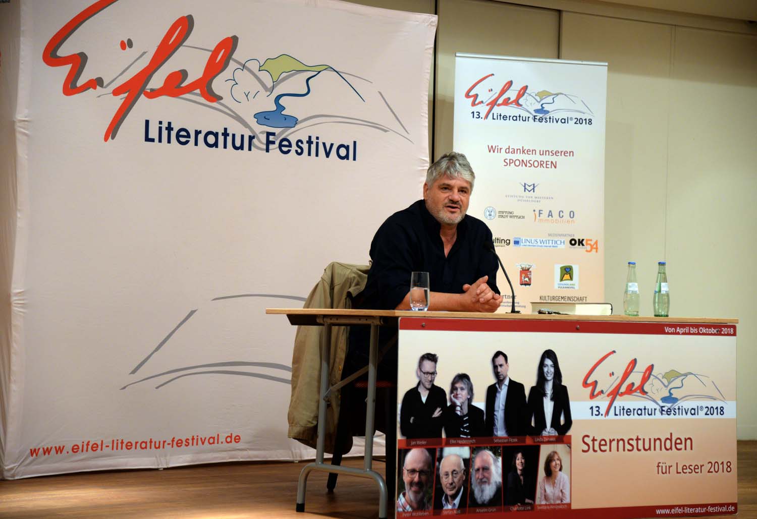 Raoul Schrott am 14. September 2018 in Bitburg