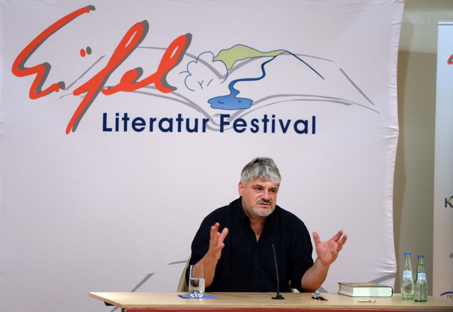 Raoul Schrott am 14. September 2018 in Bitburg