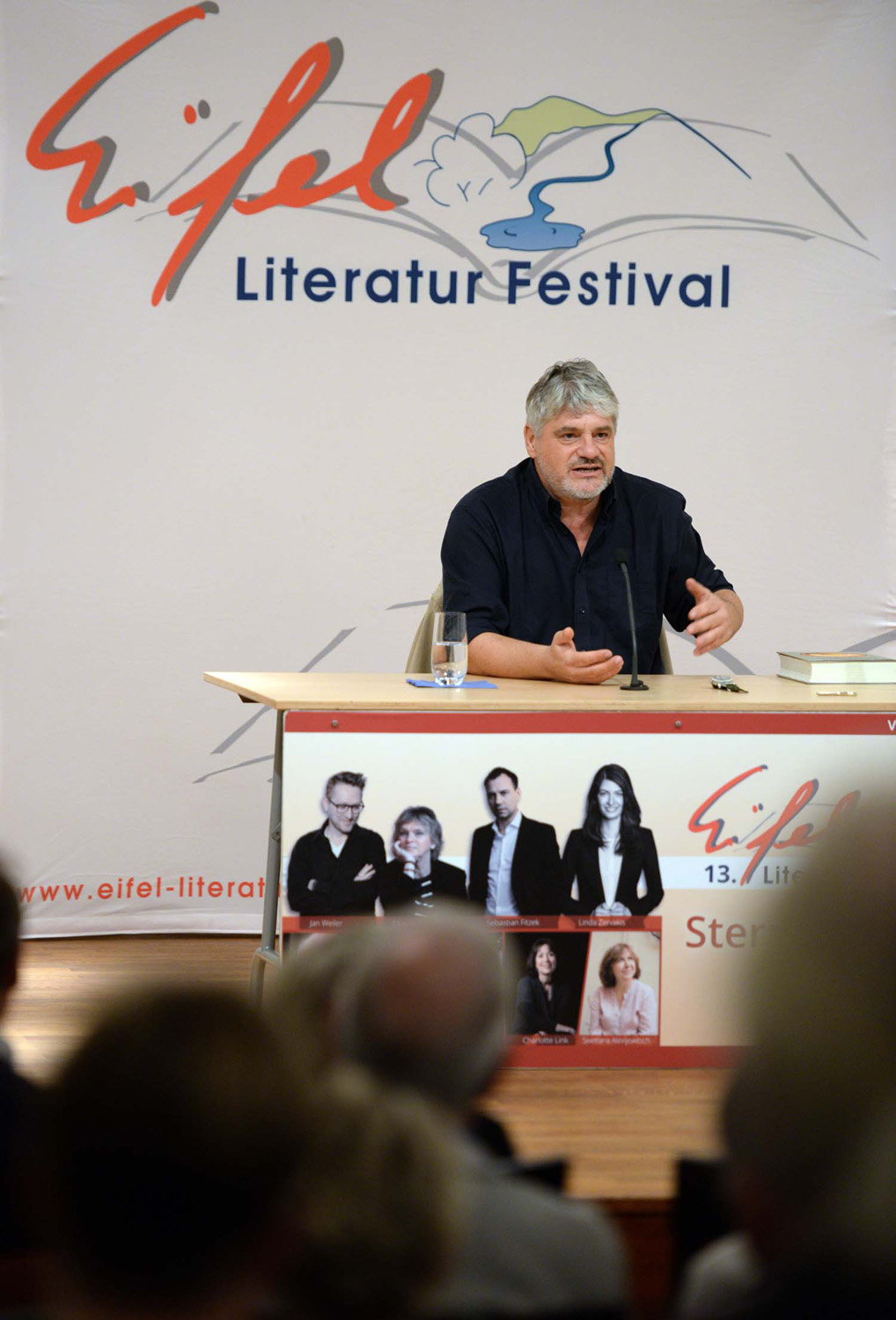 Raoul Schrott am 14. September 2018 in Bitburg