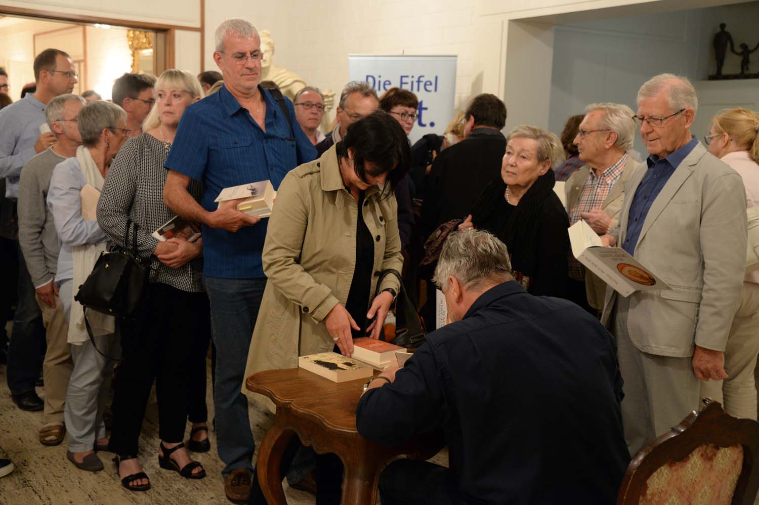 Raoul Schrott am 14. September 2018 in Bitburg