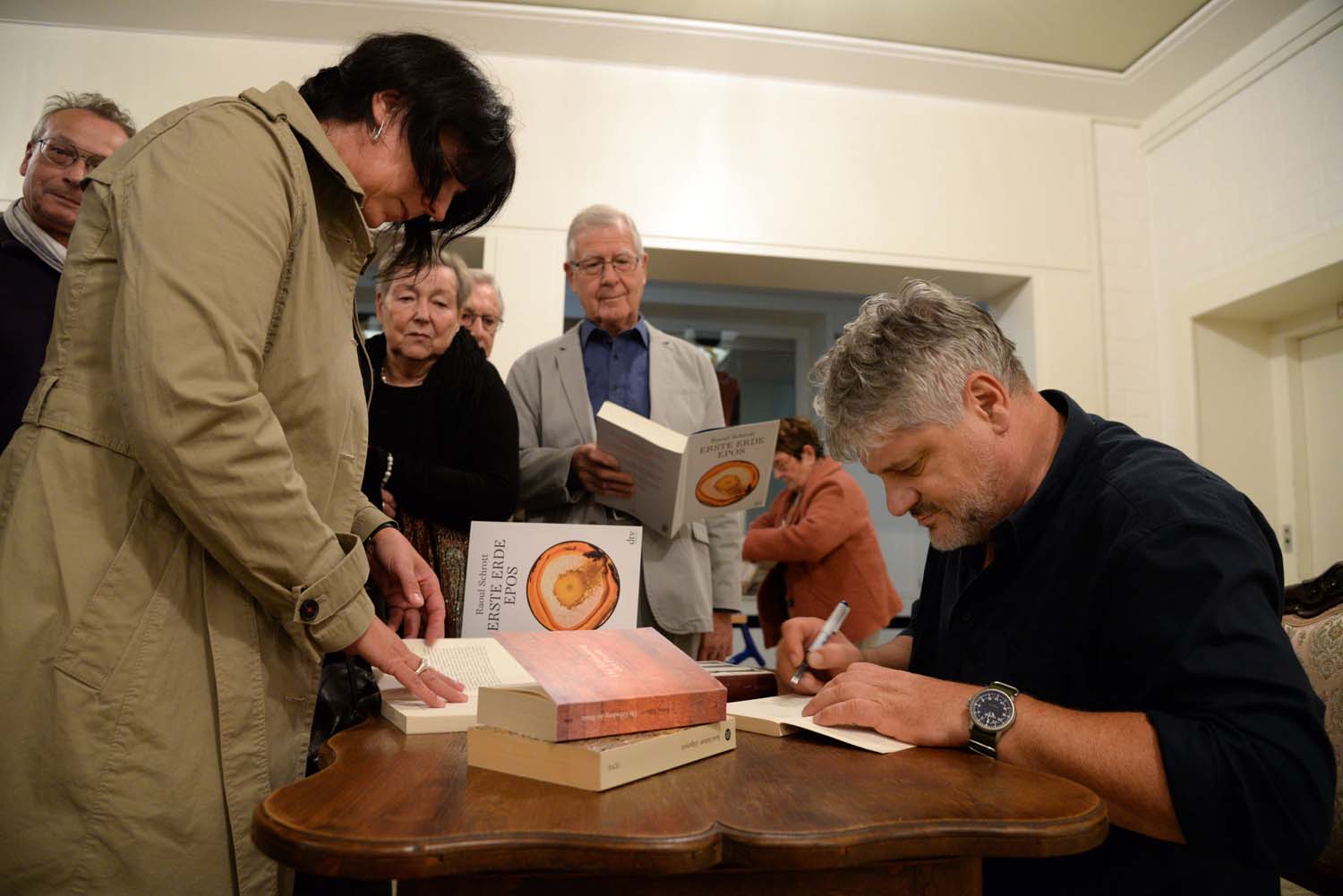 Raoul Schrott am 14. September 2018 in Bitburg