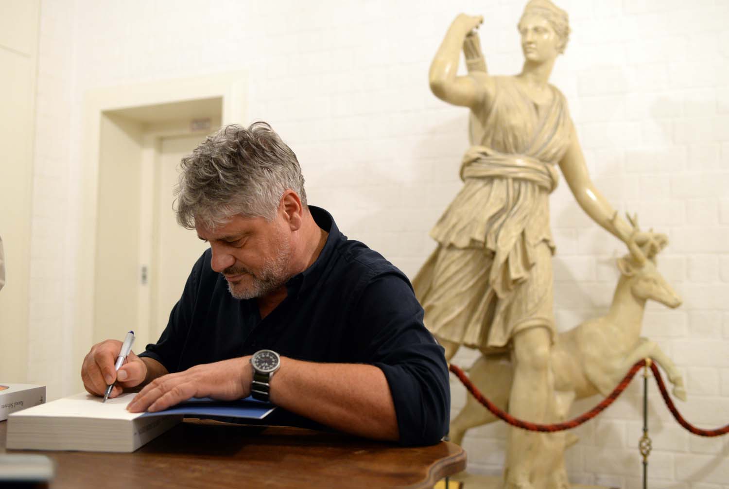 Raoul Schrott am 14. September 2018 in Bitburg