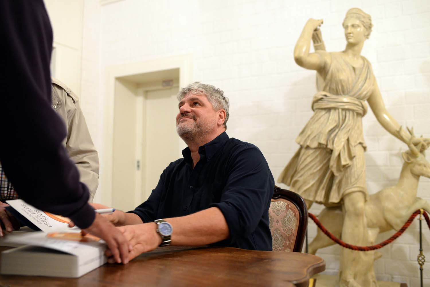 Raoul Schrott am 14. September 2018 in Bitburg