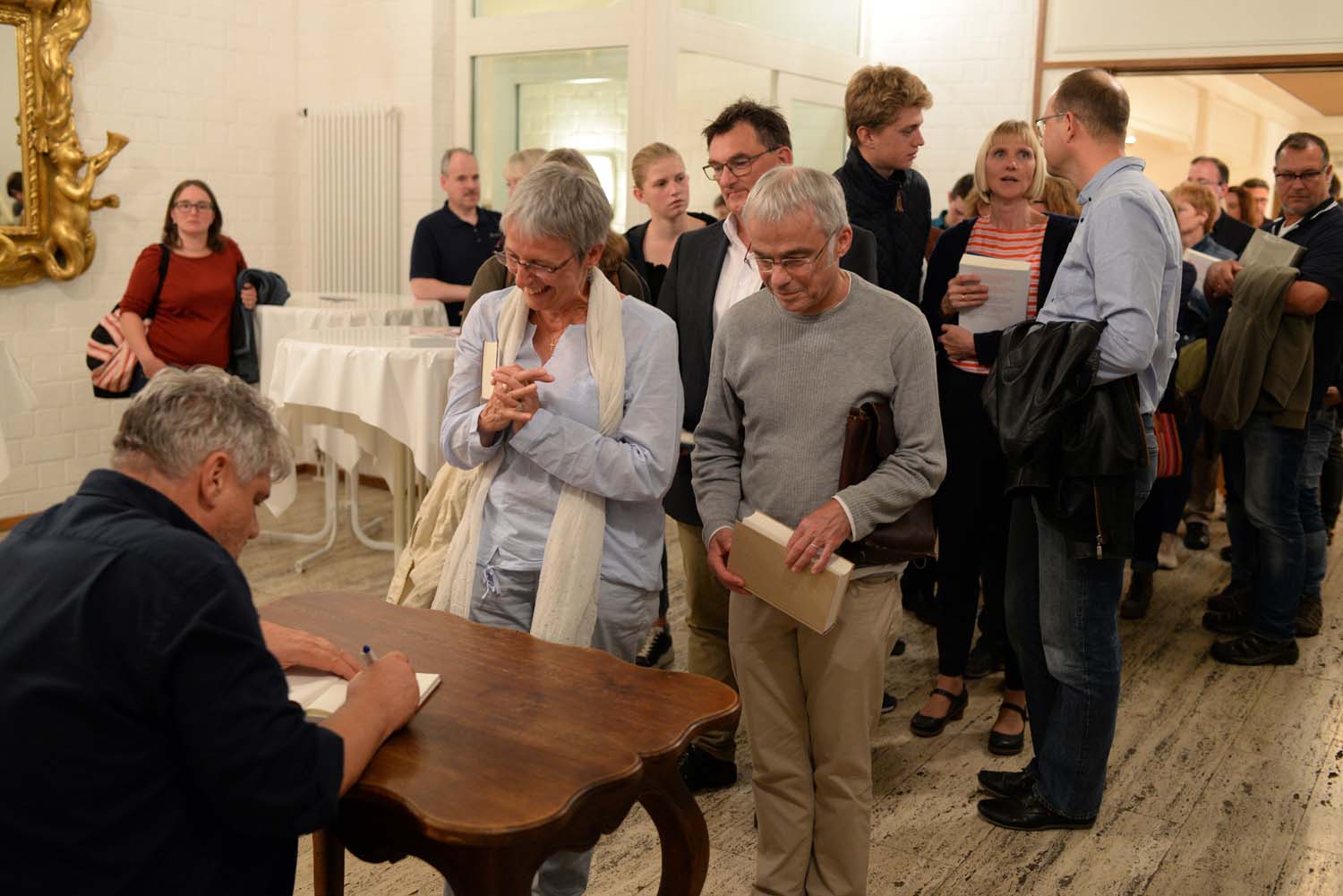 Raoul Schrott am 14. September 2018 in Bitburg