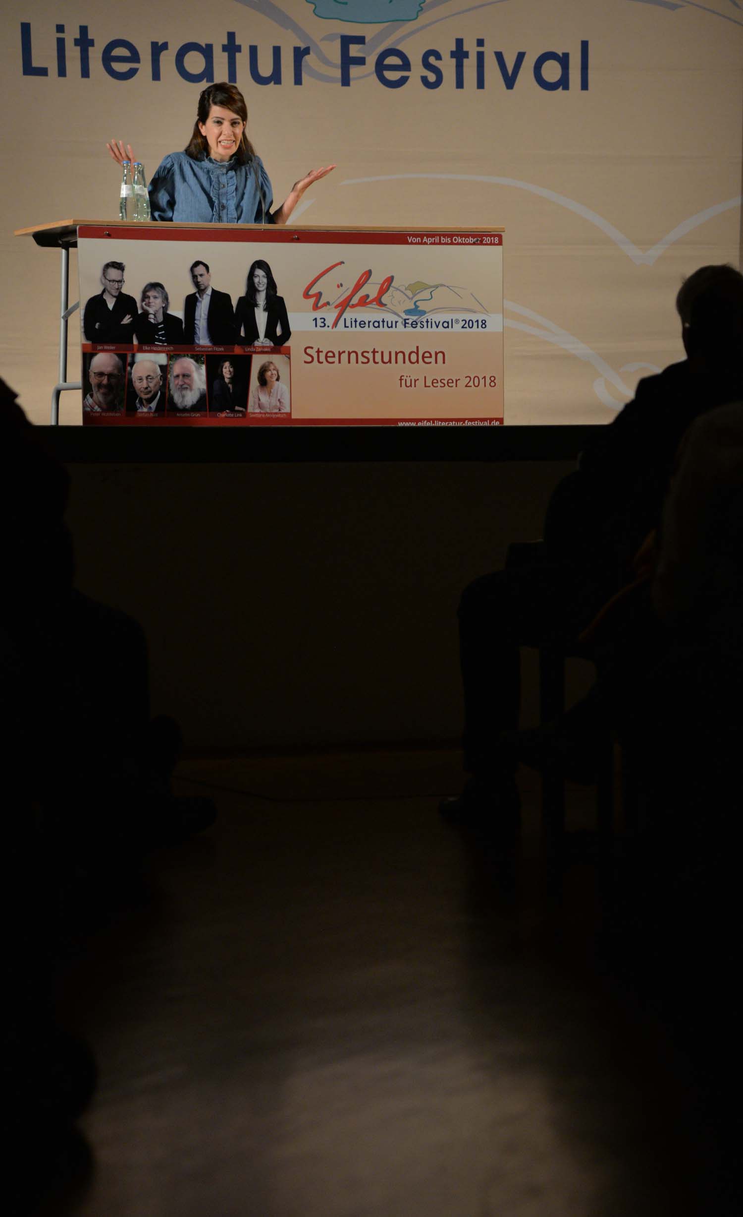 Linda Zervakis am 28. September 2018 in Daun