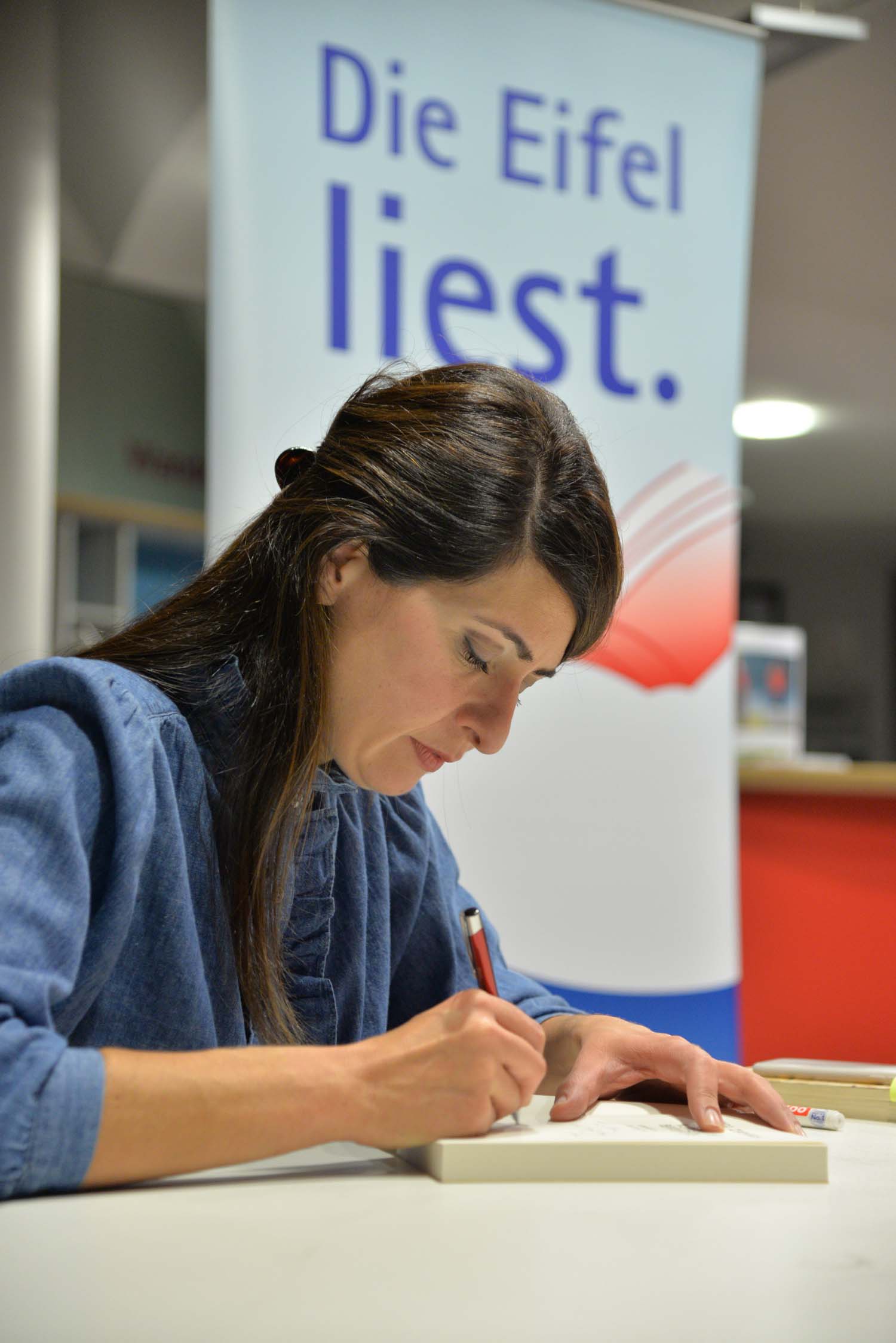 Linda Zervakis am 28. September 2018 in Daun