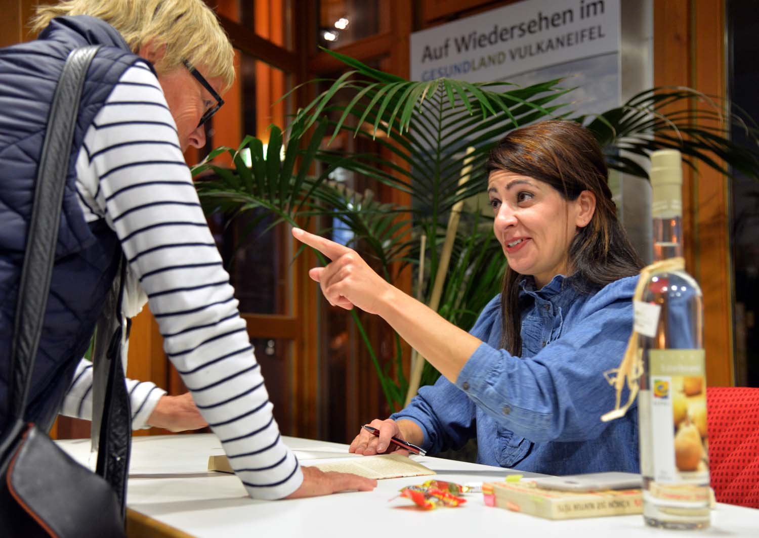 Linda Zervakis am 28. September 2018 in Daun