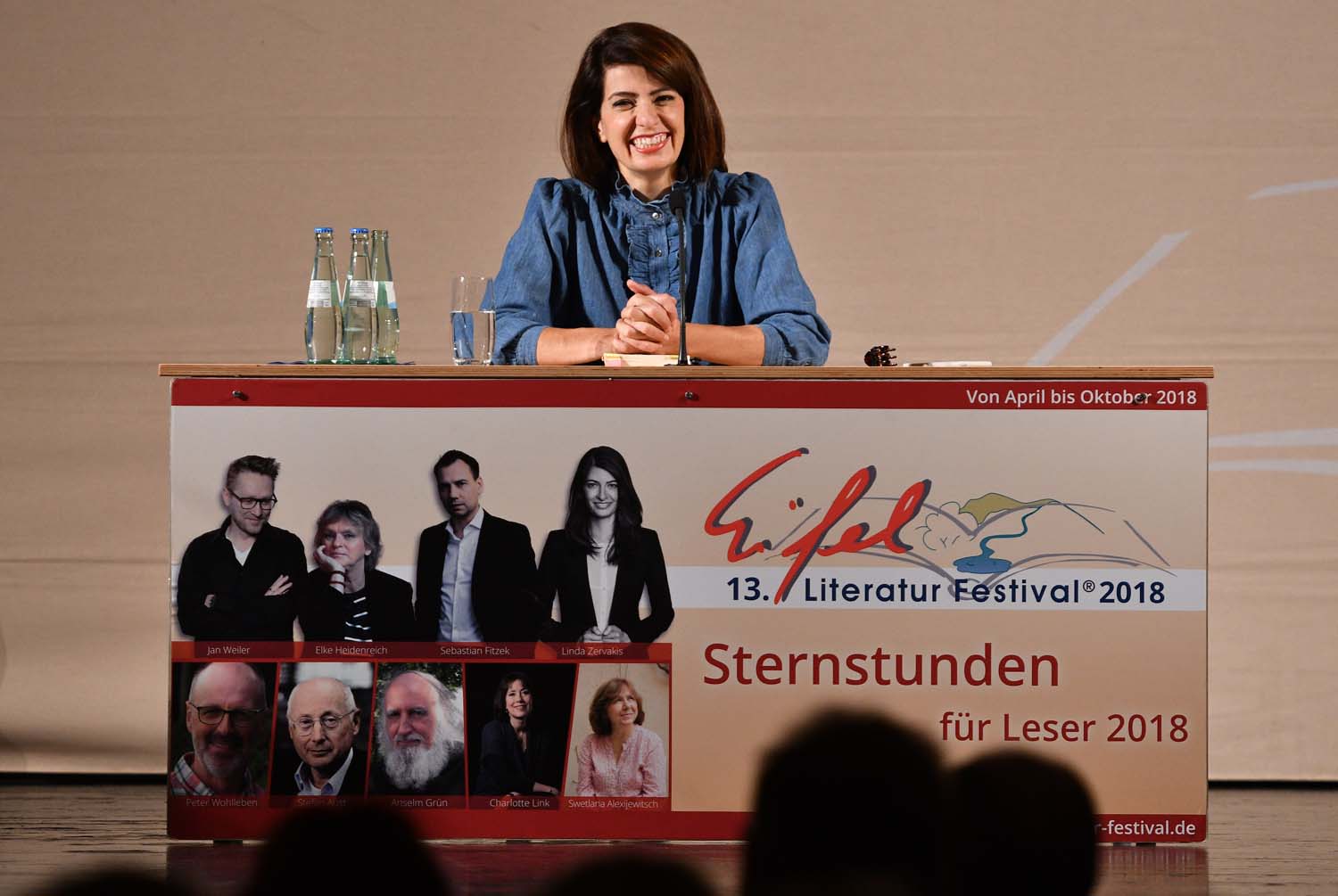 Linda Zervakis am 28. September 2018 in Daun