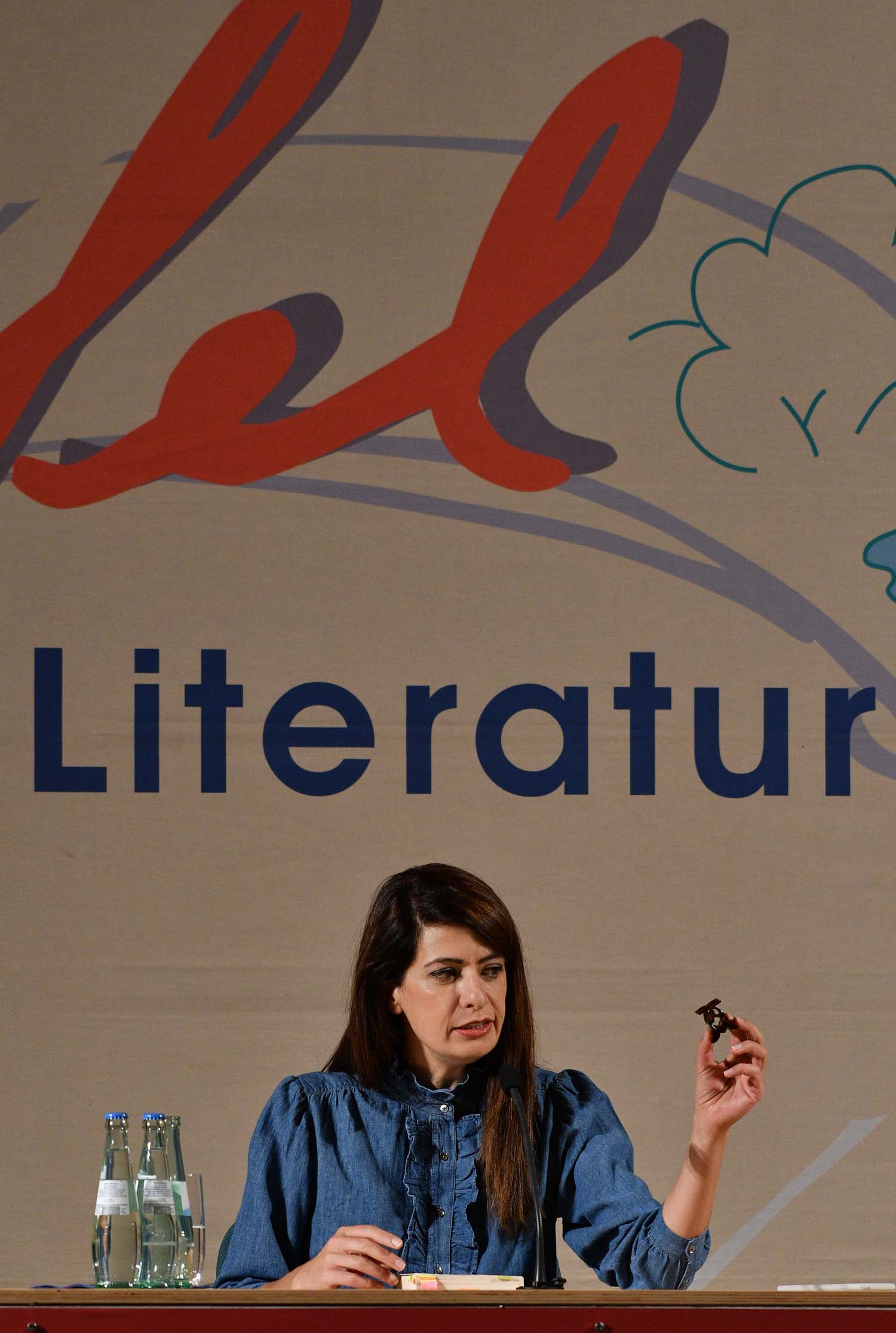 Linda Zervakis am 28. September 2018 in Daun