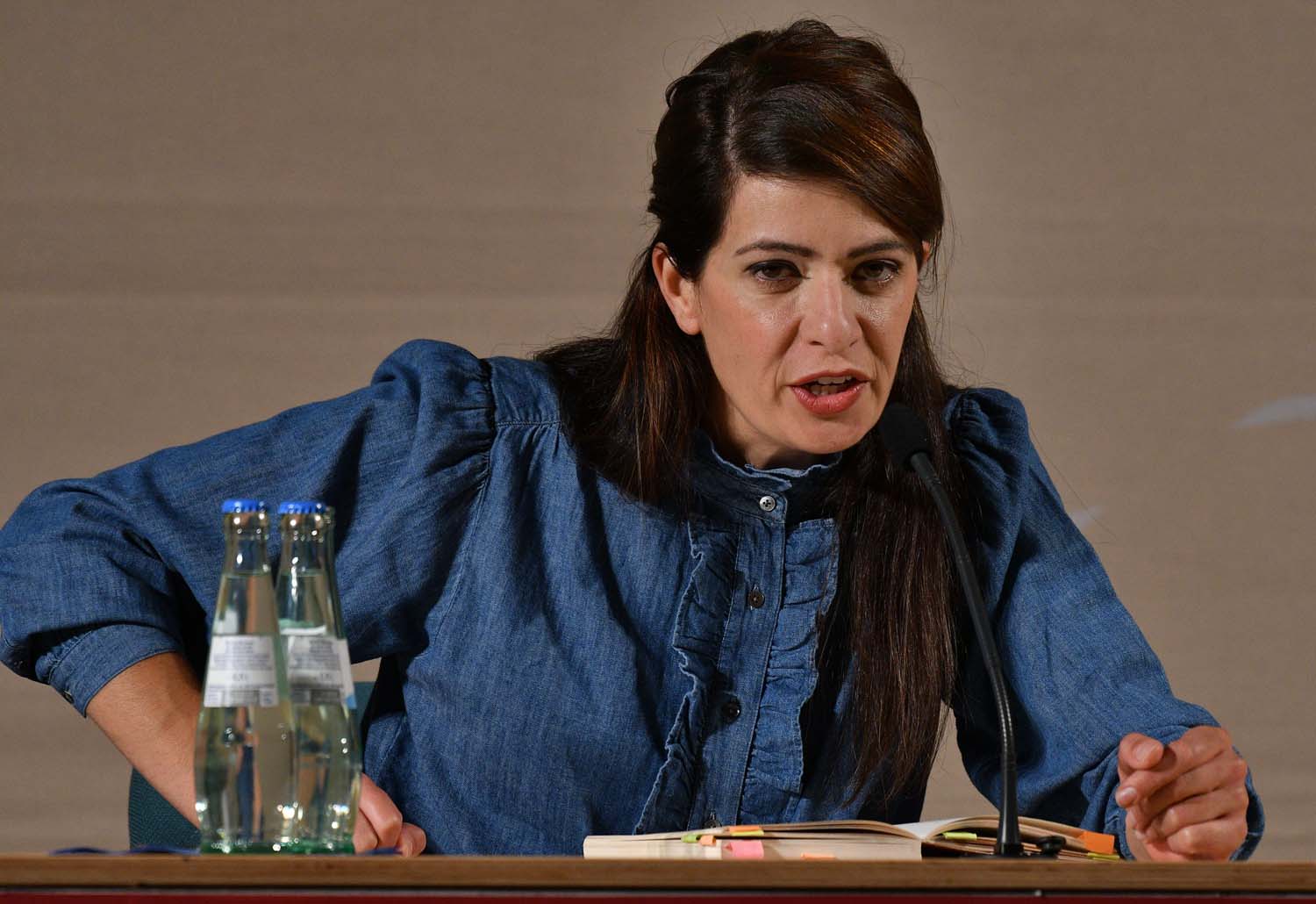 Linda Zervakis am 28. September 2018 in Daun