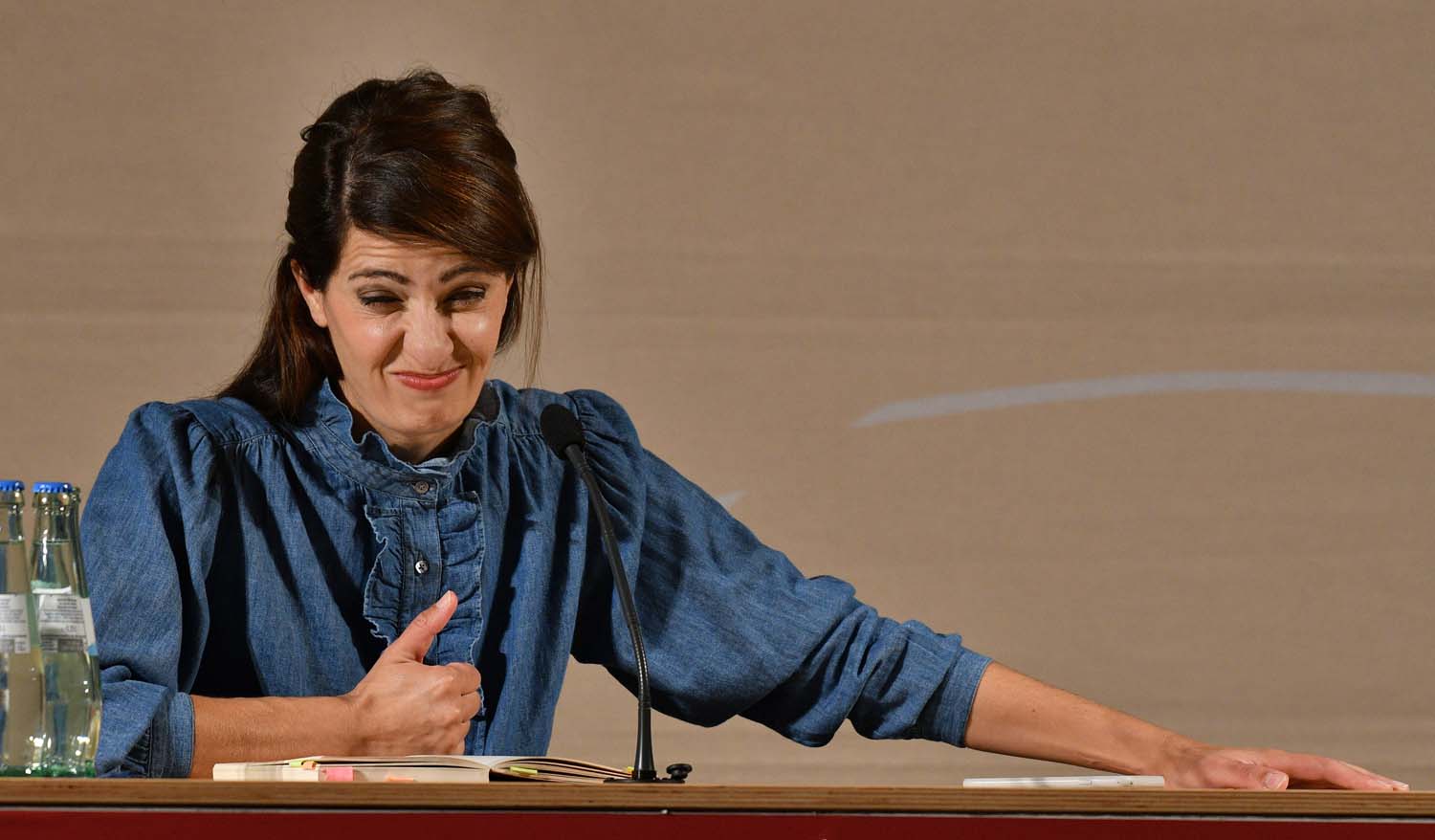 Linda Zervakis am 28. September 2018 in Daun