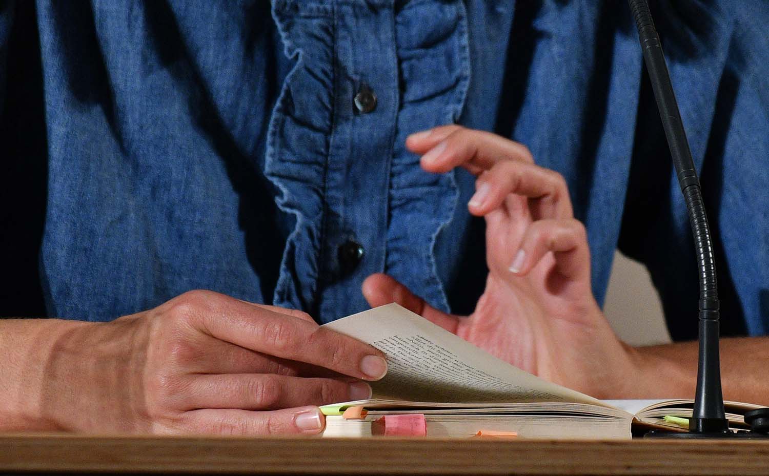 Linda Zervakis am 28. September 2018 in Daun