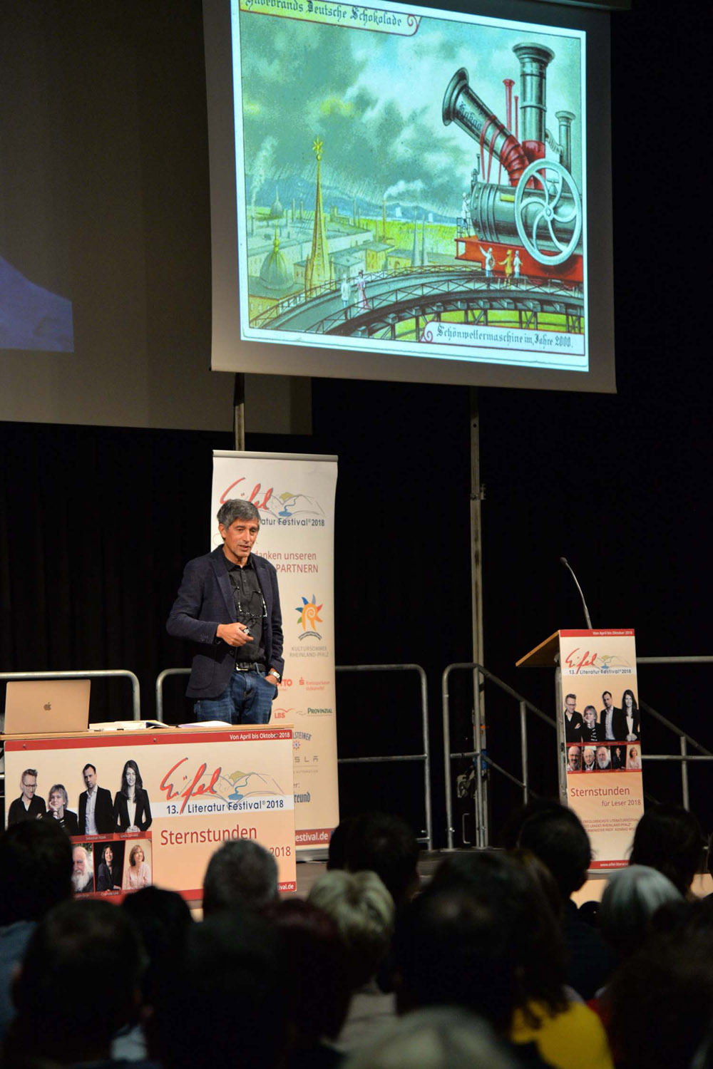 Ranga Yogeshwar am 19. Oktober 2018 in Bitburg