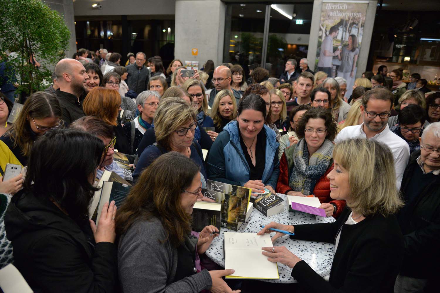 Charlotte Link am 26. Oktober 2018 in Bitburg