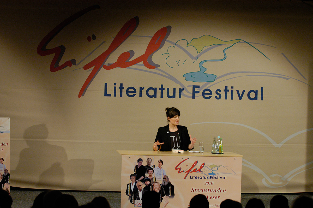 Sarah Kuttner am 14. Mai 2010 in Monschau