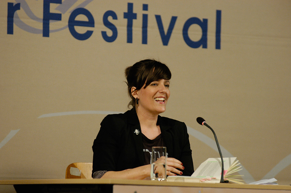 Sarah Kuttner am 14. Mai 2010 in Monschau