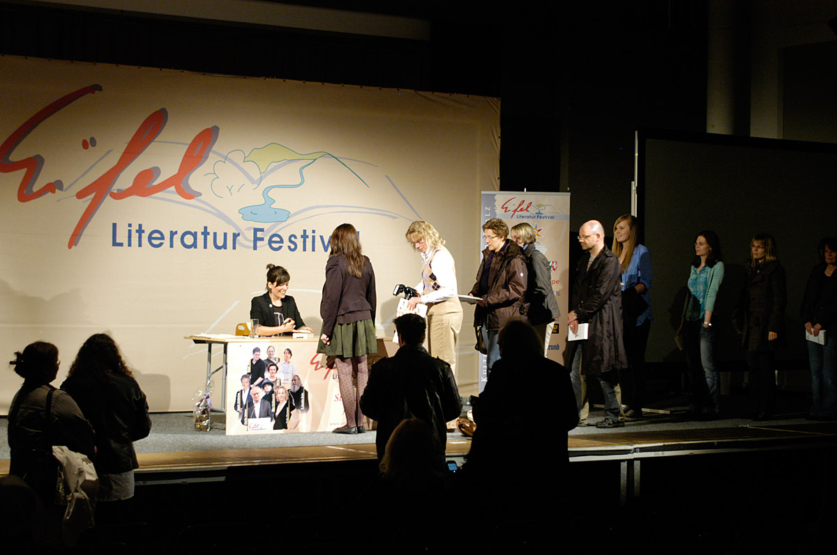 Sarah Kuttner am 14. Mai 2010 in Monschau