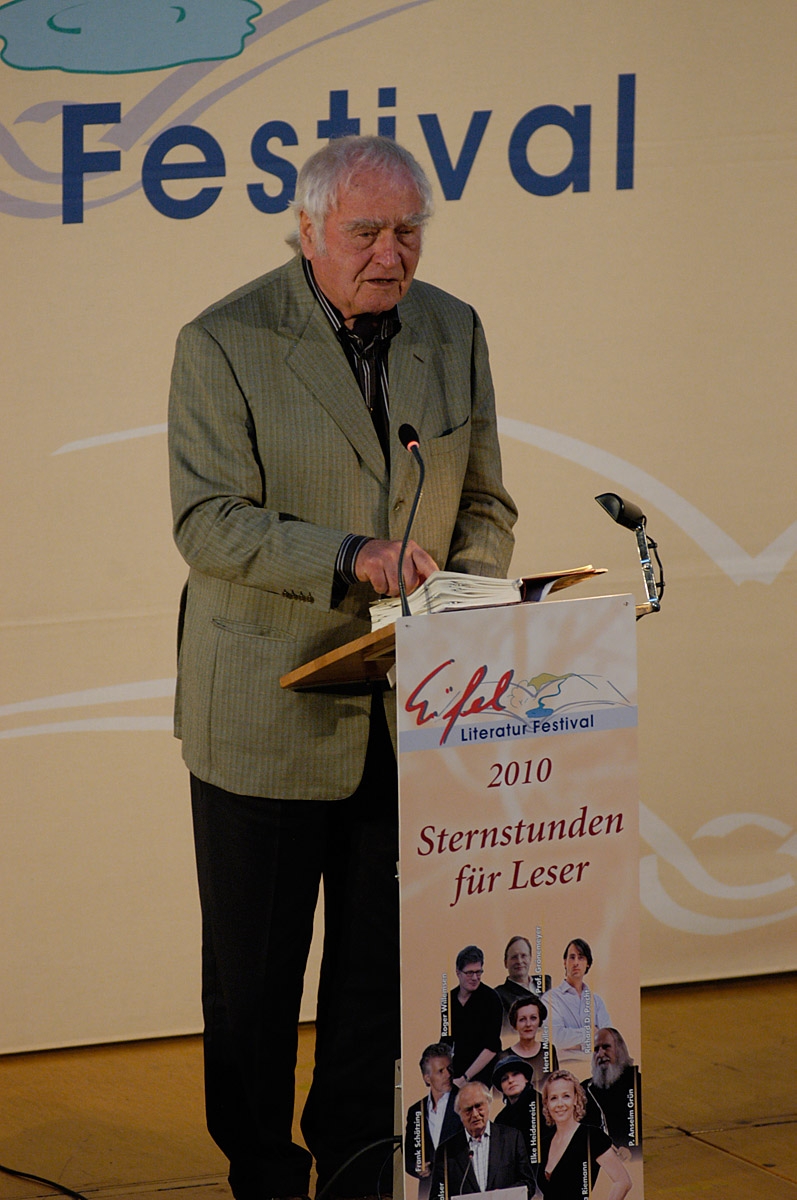 Martin Walser am 19.05.2010 in Wittlich