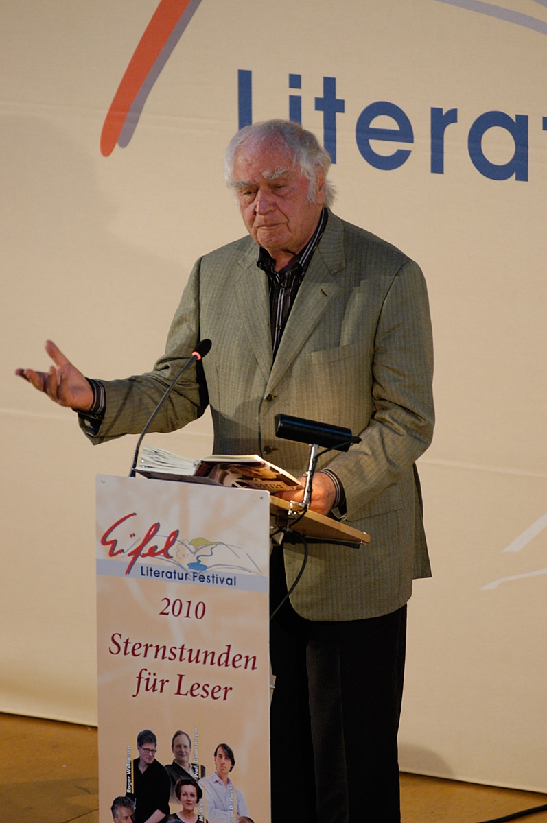 Martin Walser am 19.05.2010 in Wittlich