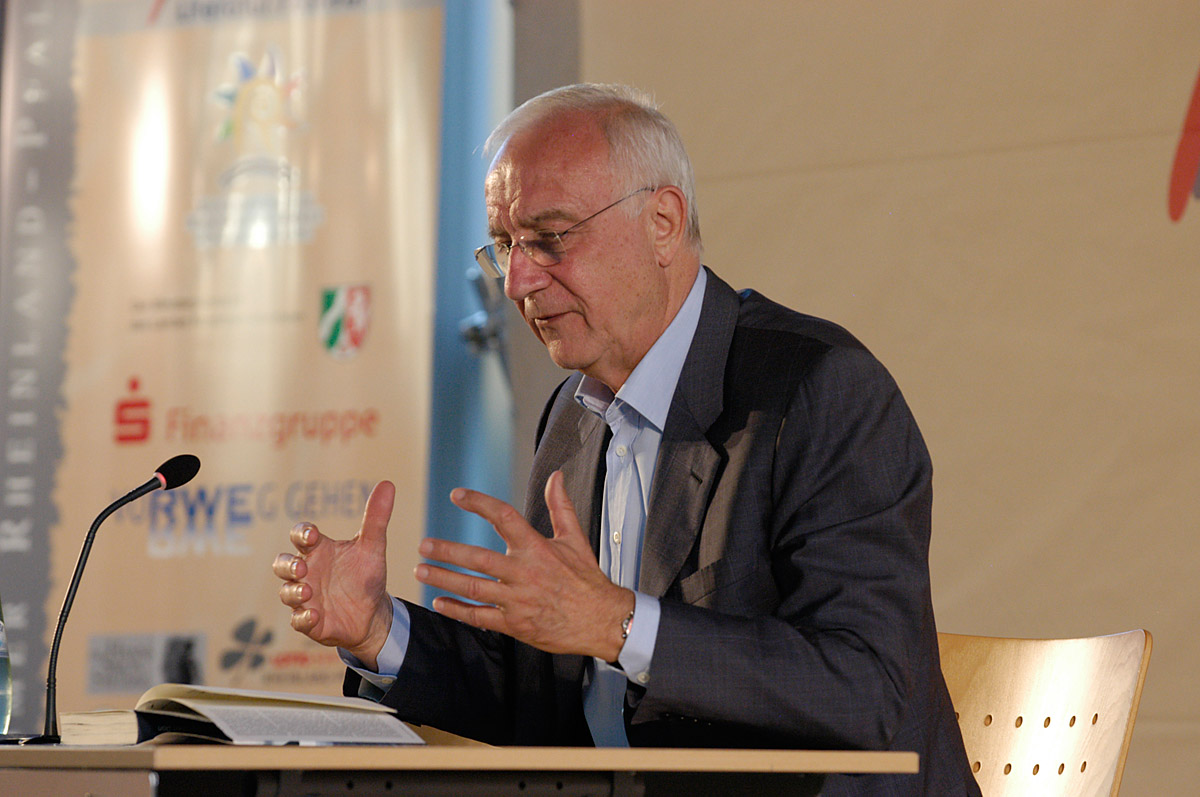 Fritz Pleitgen am 22. Mai 2010 in Welschbillig