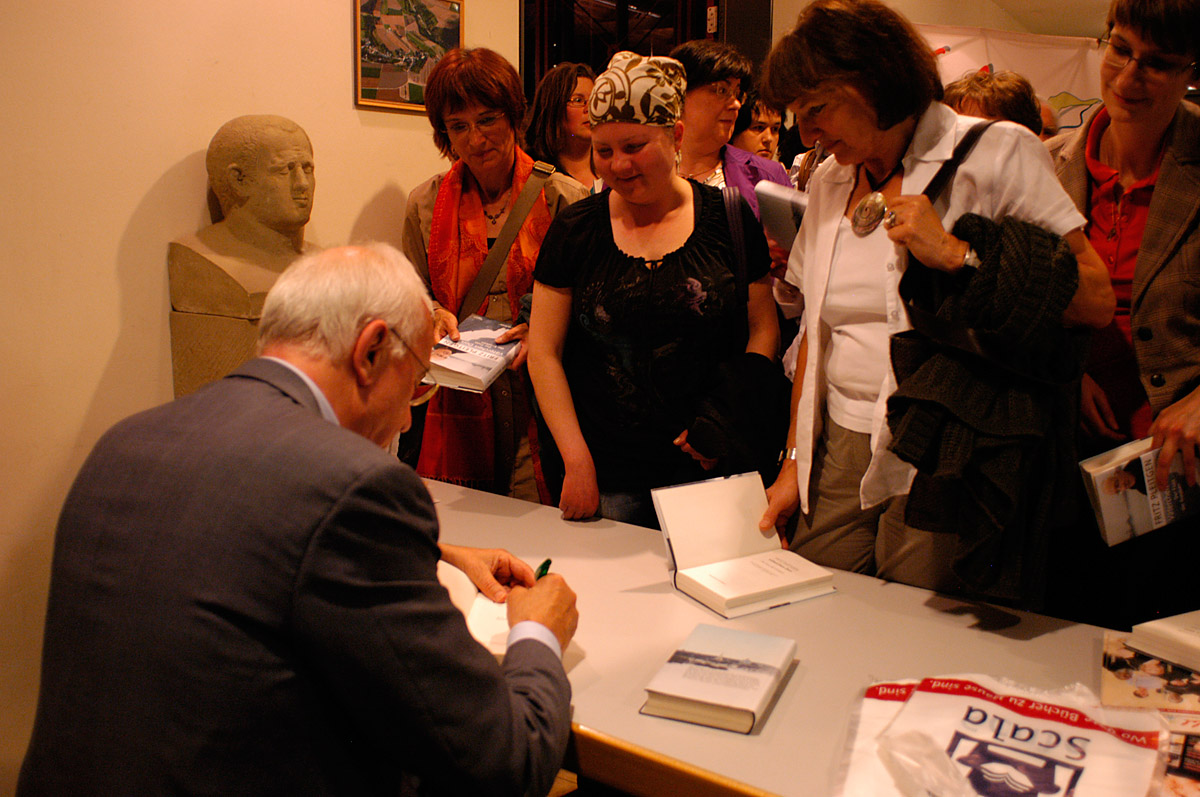 Fritz Pleitgen am 22. Mai 2010 in Welschbillig