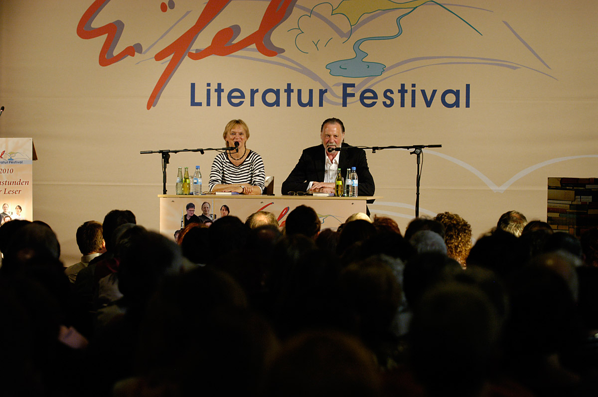 Elke Heidenreich und Bernd Schroeder am 28. Mai 2010 in Gerolstein