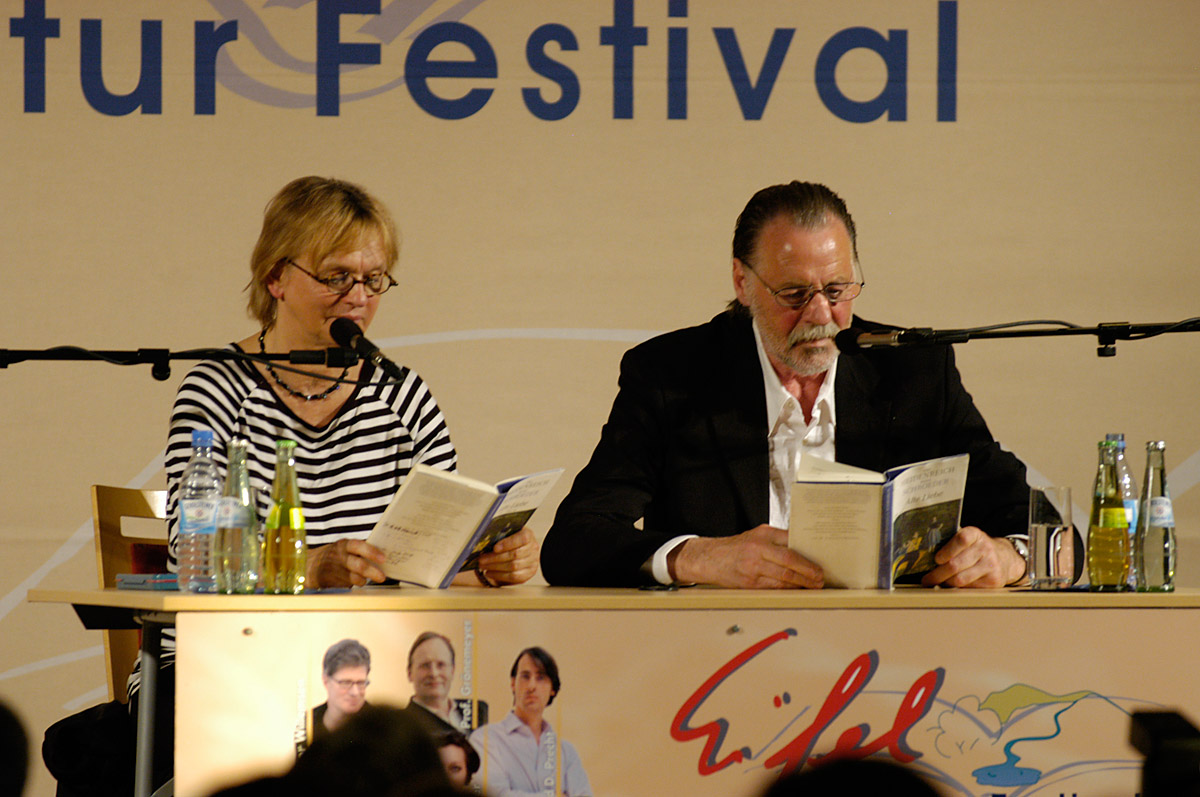 Elke Heidenreich und Bernd Schroeder am 28. Mai 2010 in Gerolstein