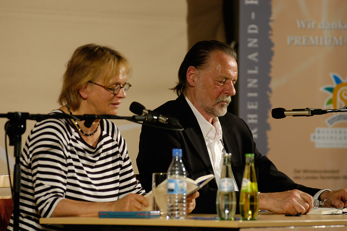 Elke Heidenreich und Bernd Schroeder am 28. Mai 2010 in Gerolstein
