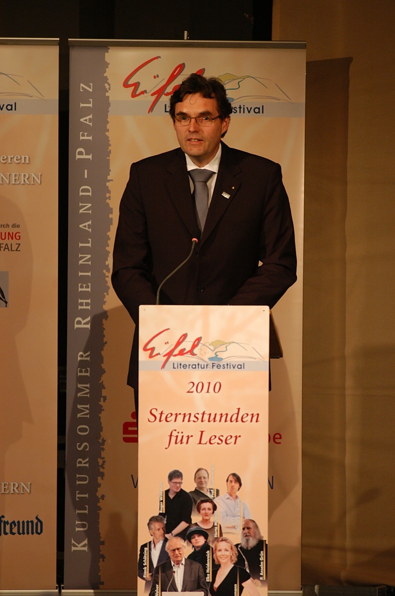 Jacques Berndorf am 01. Juni 2010 in Monschau