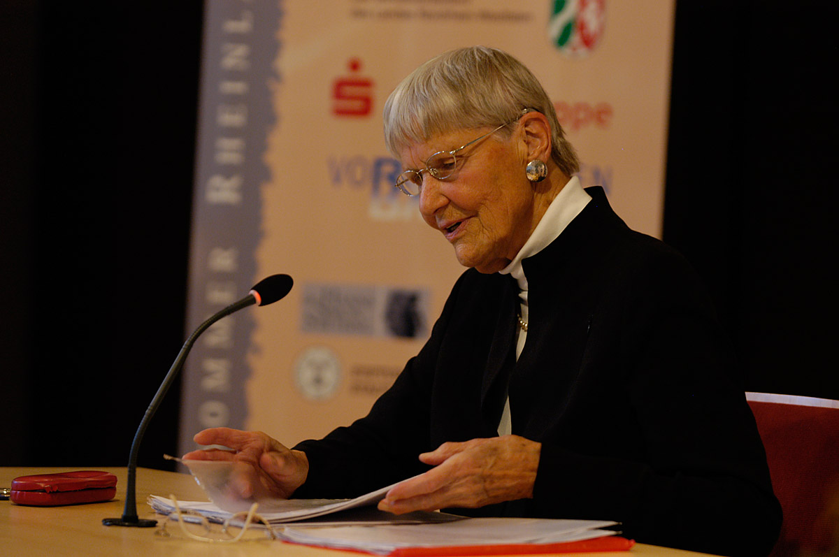 Inge Jens am 04. Juni 2010 in Bitburg