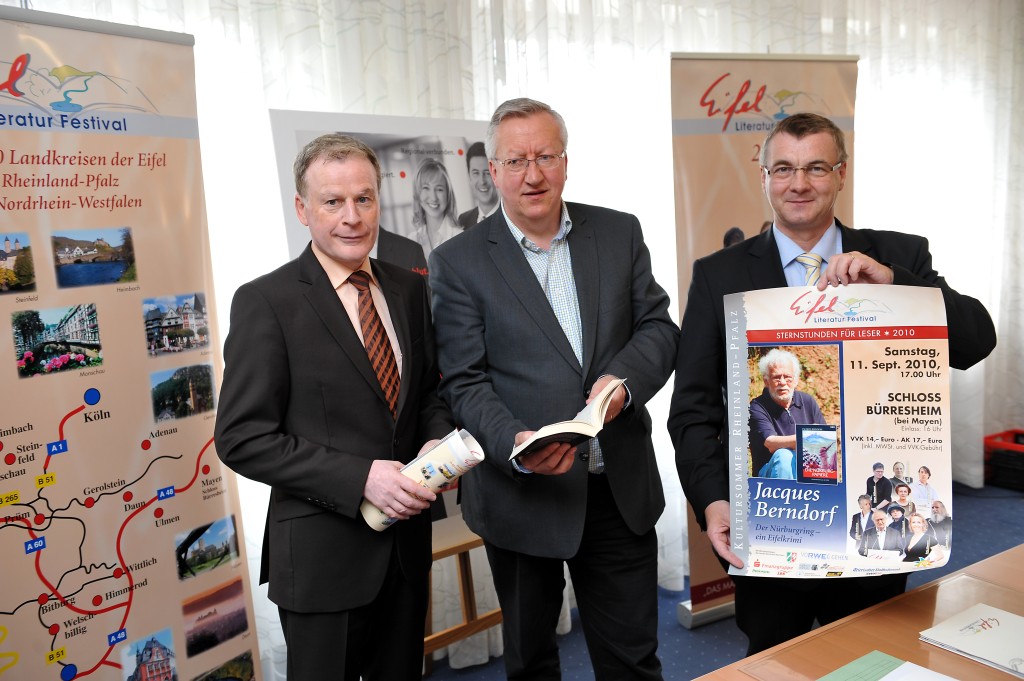 Pressekonferenz Mayen am 13. August 2010