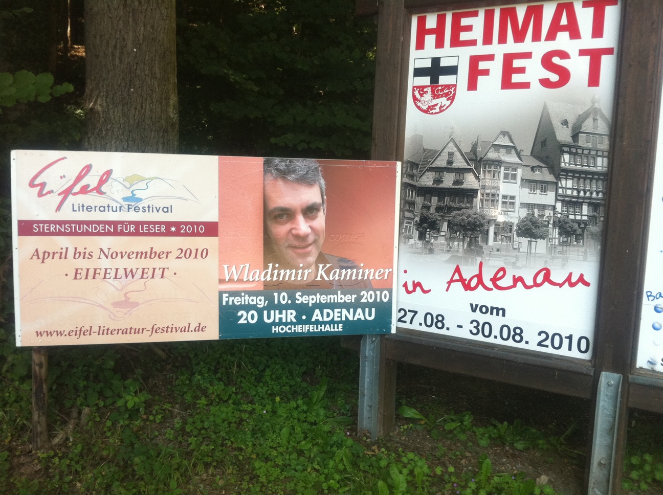 Pressekonferenz Adenau am 20. August 2010